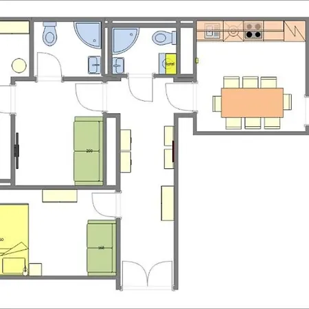 Apartman 3bdr Center Ruterra